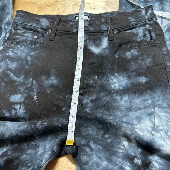 Mother NWOT The Super Swooner Tie-Dye Stretch Jeans Size 28 High Rise Slim Fit - Picture 11 of 12